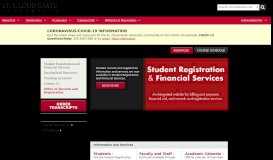 
							         Office of Records and Registration | St. Cloud State University								  
							    