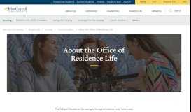 
							         Office of Residence Life - John Carroll University								  
							    