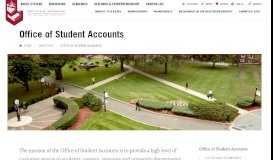 
							         Office of Student Accounts | Stevens Institute of Technology								  
							    