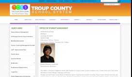 
							         Office of Student Assignment - Troup County School System								  
							    