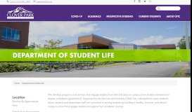 
							         Office of Student Life | Clover Park Technical College								  
							    