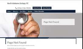 
							         Office Policies - Our Office - North Alabama Urology, PC - Huntsville ...								  
							    