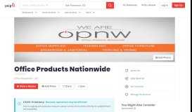 
							         Office Products Nationwide - Office Equipment - 12600 SW ...								  
							    