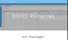 
							         Office Reporting — ezi manager cloud								  
							    