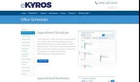 
							         Office Scheduler - eKYROS.com, Inc.								  
							    