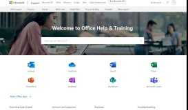 
							         Office Support: Microsoft Office help and training								  
							    