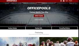 
							         Officepools Fantasy Sports | Fantasy Hockey, Football, Golf ...								  
							    