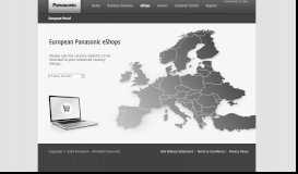 
							         Official European Portal - Panasonic								  
							    