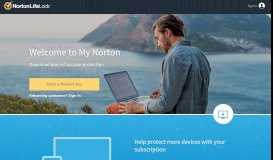 
							         Official Norton - Login | Manage, Download or Setup an ... - My Norton								  
							    