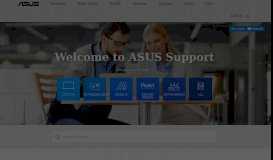 
							         Official Support | ASUS USA								  
							    