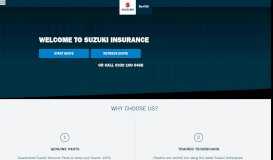 
							         Official Suzuki Insurance								  
							    