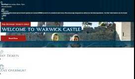 
							         Official Warwick Castle website: Best Price Guaranteed for Britain's ...								  
							    
