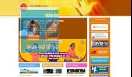 
							         Official Website of Chandigarh Administration								  
							    