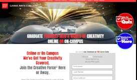 
							         Official Website of Living Arts College that creates creativity ...								  
							    