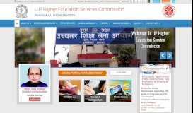 
							         Official Website of Uttar Pradesh Higher Education Services Commission								  
							    