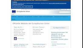
							         Offizielle Website der Europäischen Union | Europäische ... - europa.eu								  
							    