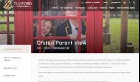 
							         Ofsted Parent View - Tuxford Primary Academy								  
							    