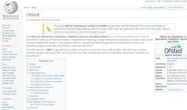
							         Ofsted - Wikipedia								  
							    