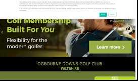 
							         Ogbourne Downs Golf Club - Play More Golf Limited								  
							    