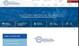 
							         Oglesby Medical Clinic | Utica Medical Clinic								  
							    