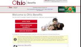 
							         Ohio Benefits								  
							    