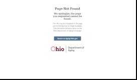 
							         Ohio Benefits Self Service Portal FAQs - Ohio Department of Aging								  
							    