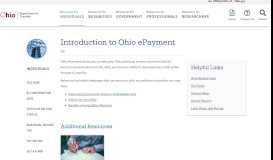 
							         Ohio Department of Taxation > online_services > ohio_epayment								  
							    