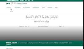 
							         Ohio University Eastern Student Portal - Current Students								  
							    