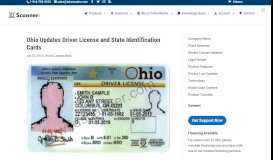 
							         Ohio Updates Driver License and State Identification Cards - ID Scanner								  
							    