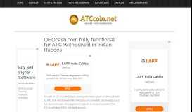 
							         OHOcash.com fully functional for ATC Withdrawal in Indian ...								  
							    