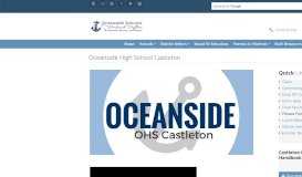 
							         OHS-Castleton - Oceanside - Oceanside School District								  
							    