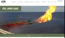 
							         Oil and Gas - IOR Petroleum | Fuelling Australia								  
							    