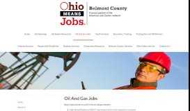 
							         Oil And Gas Jobs - OhioMeansJobs Belmont County								  
							    