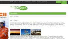 
							         Oil Careers - Oil and Gas Job Search								  
							    