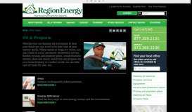 
							         Oil & Propane - Region Energy								  
							    