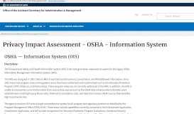 
							         OIS - US Department of Labor								  
							    