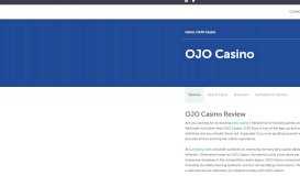 
							         OJO Casino - Get 80 Free Spins No Wagering At OJO Slots								  
							    