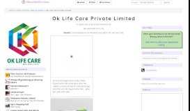 
							         Ok Life Care Private Limited, OK LIFECARE PVT LTD, Rohtak ...								  
							    