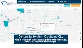 
							         Oklahoma City - Centennial Health								  
							    