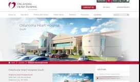 
							         Oklahoma Heart Hospital South								  
							    