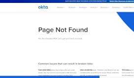 
							         Okta Identity Management for Portals Built on Salesforce.com | Okta								  
							    