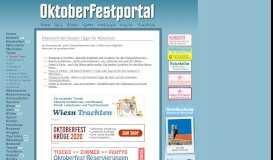 
							         Oktoberfestportal - Das Portal zum Münchner Oktoberfest... Alles zur ...								  
							    