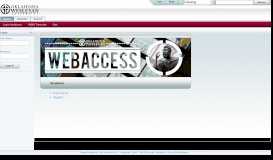 
							         OKWU Web Access								  
							    