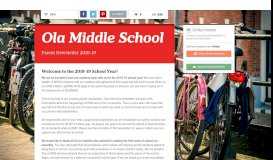 
							         Ola Middle School | Smore Newsletters for Education								  
							    