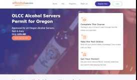 
							         OLCC Alcohol Server Class | orAlcoholServers | $15								  
							    