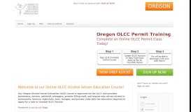 
							         OLCC Permit Alcohol Service License Oregon Liquor Card Class Online								  
							    