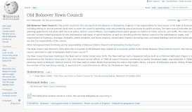 
							         Old Bolsover Town Council - Wikipedia								  
							    