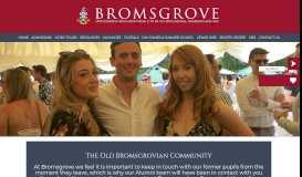 
							         Old Bromsgrovians - Bromsgrove School								  
							    