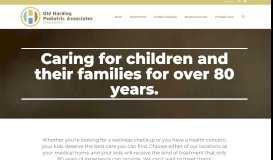 
							         Old Harding Pediatric Associates: OHPA								  
							    