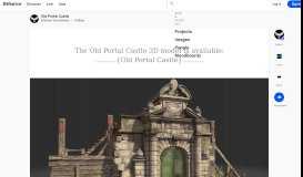 
							         Old Portal Castle on Behance								  
							    